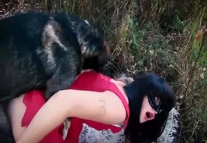 Sensual masked lady is enjoying dick-sucking so much