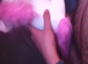 MLP slut is taking his dick in its plushie pussy